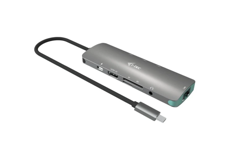 i-tec Zestaw Stacja dokująca USB-C Metal Nano 4K HDMI LAN z Power Delivery 100W + Ładowarka 100W