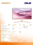 Asus Monitor 27 cali VU279CFE-G VU IPS 100Hz HDMI USB-C 15W