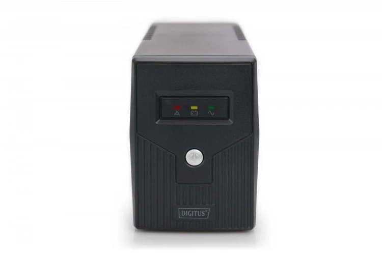 Digitus UPS Line-Ineractive LED BASIC, 600VA/360W, 1x12V/7Ah, AVR, 2x Schuko CEE 7/3