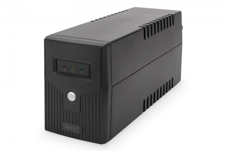 Digitus UPS Line-Ineractive LED BASIC, 600VA/360W, 1x12V/7Ah, AVR, 2x Schuko CEE 7/3