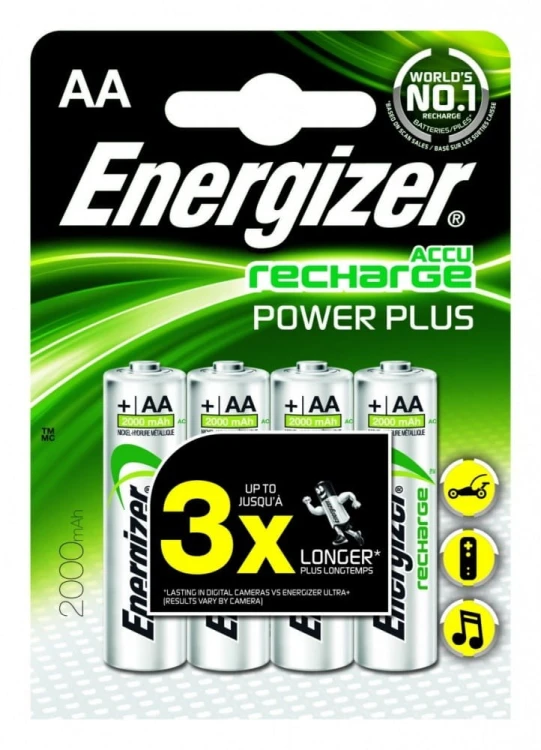 Energizer Akumulator Power Plus AA L91 2000 mAh 4 szt. blister