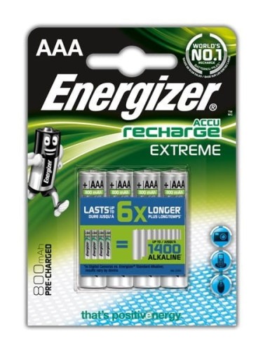 Energizer Akumulator Extreme  AAA L92 800 mAh 4 szt. blister