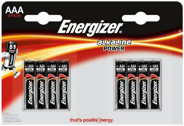 Energizer Bateria Alkaline Power AAA E92 8 szt. Blister