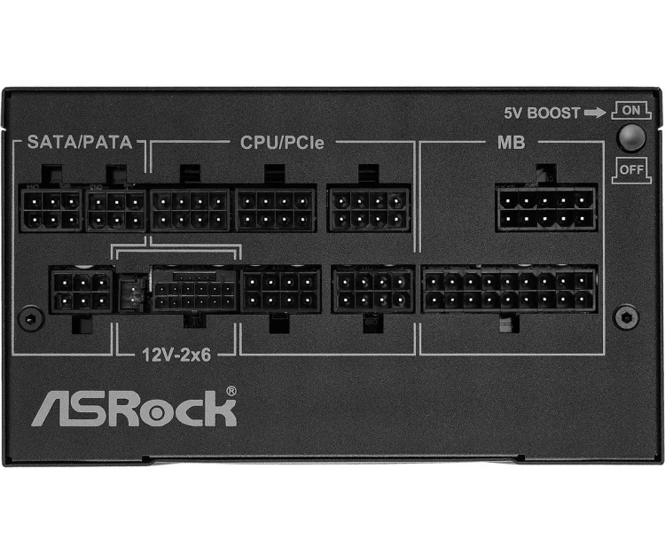 ASRock Zasilacz PG-850G 850W 80PLUS GOLD modularny