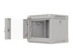 Lanberg Szafa instalacyjna rack wisząca 10 cali 4U 300x300 szara