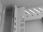 Lanberg Szafa instalacyjna rack wisząca 10 cali 6U 300x300 szara