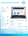 Dell Laptop Dell Pro 14 Premium PA14250 Win11Pro Ultra 7 268V/32GB/512GB SSD G4/14.0 FHD+/Arc/FgrPr/Cams&Mic/WLAN+BT/BcklKb/3C/vPro/3YPS Magnesium