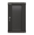 Lanberg Szafa instalacyjna rack wisząca 10 cali 9U 300x300 czarna