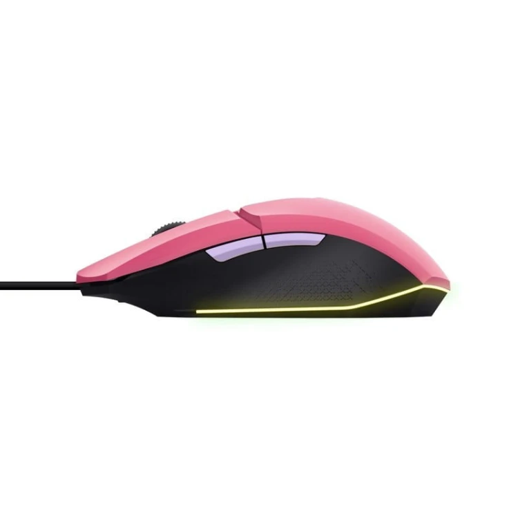 Trust Mysz gamingowa GXT109P Felox różowa