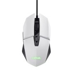 Trust Mysz gamingowa GXT109P Felox biała