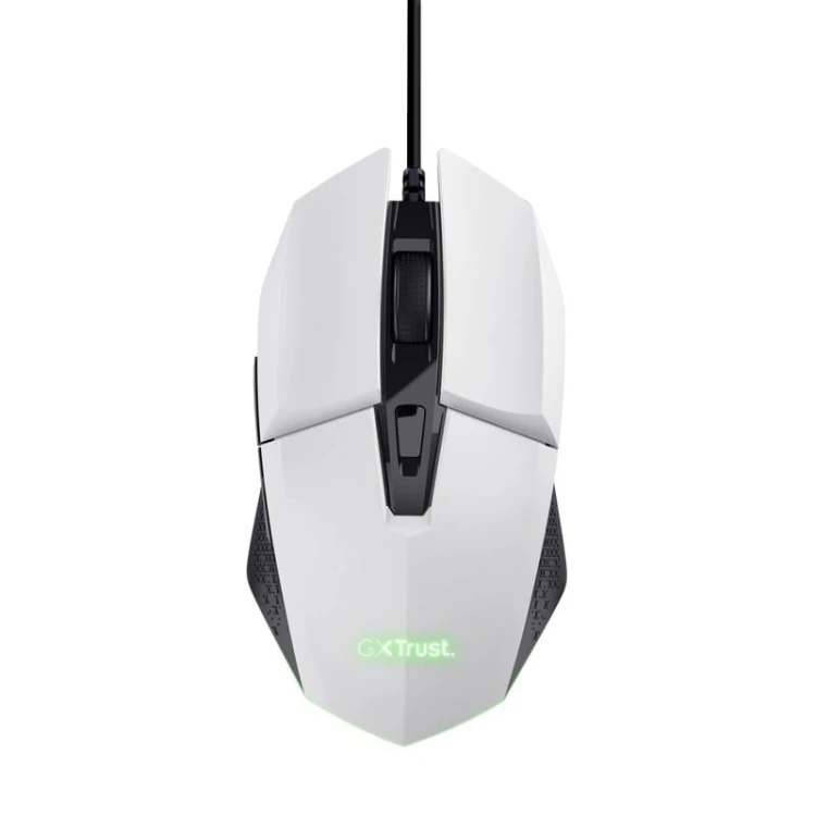 Trust Mysz gamingowa GXT109P Felox biała