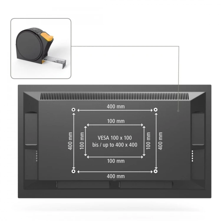 Hama Uchwyt LCD/LED 400 x400 motion 65 cali