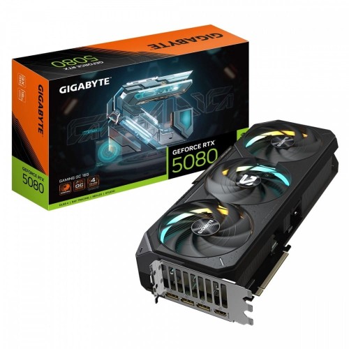 Gigabyte Karta graficzna GeForce RTX 5080 GAMING OC 16G 256BIT GDDR7 3DP/HDMI