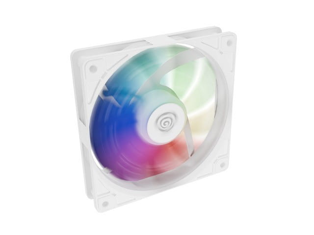 Natec Wentylator GENESIS OXAL 120 ARGB biały