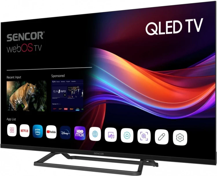 Sencor Telewizor QLED 32 cale SLE 32QF860B Smart webOS Full HD
