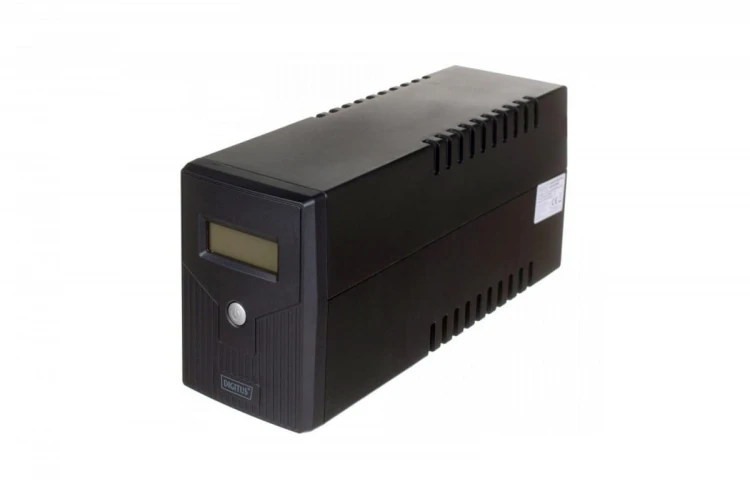 Digitus UPS Line-Ineractive LCD BASIC, 800VA/480W, 1x12V/9A, AVR, 2x Schuko CEE 7/3