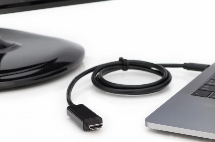 Digitus Kabel USB Type-C/HDMI M/M USB 3.1 Gen.2 SuperSpeed+ 4K/60Hz 18Gbps 5m czarny