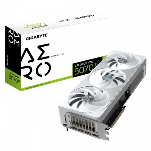 Gigabyte Karta graficzna GeForce RTX 5070 Ti AERO OC 16G 256BIT GDDR7 3DP/HDMI