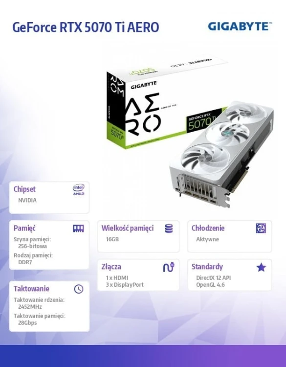 Gigabyte Karta graficzna GV-N507TAERO OC-16GD