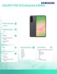 Samsung Smartfon GALAXY A56 5G 8/128GB grafit Enterprise Edition
