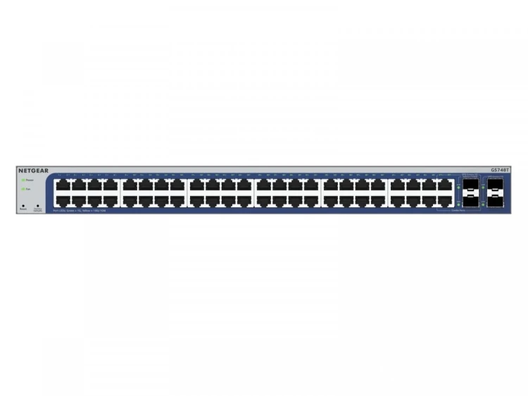 Netgear Przełącznik GS748T SMART Switch 48xGE 4xSFP(shared)