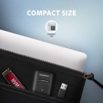 AXAGON ADM2-AM Adapter USB3.2 Gen 2 M.2 NVMe/SATA SSD 10Gbps 10cm USB-A cable