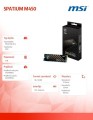MSI Dysk SPATIUM M450 1TB V1 M.2 PCIe4 3600/3000MB/s