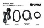 IIYAMA Monitor 34 cali XCB3494WQSU-B1 VA,UWQHD,1500R,2xHDMI,DP,2xUSB,2xUSB-C