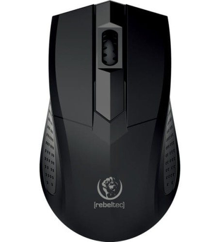 Rebeltec Mysz optyczna  Focus USB, 1200DPI 3 przyciski i rolka,     czułość 125Hz, kabel 1.8m, waga 66g