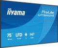IIYAMA Monitor 75 cali LH7564UHS-B1AG, 24/7,VA,ANDROID14,4K,500cd,5000:1,    2xHDMI ,USB-C,RJ45, RS-232c, IR, 2x10W, 2xUSB, UCHWYT ŚCIENNY,iiSignage2,