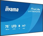 IIYAMA Monitor 75 cali LH7564UHS-B1AG, 24/7,VA,ANDROID14,4K,500cd,5000:1,    2xHDMI ,USB-C,RJ45, RS-232c, IR, 2x10W, 2xUSB, UCHWYT ŚCIENNY,iiSignage2,