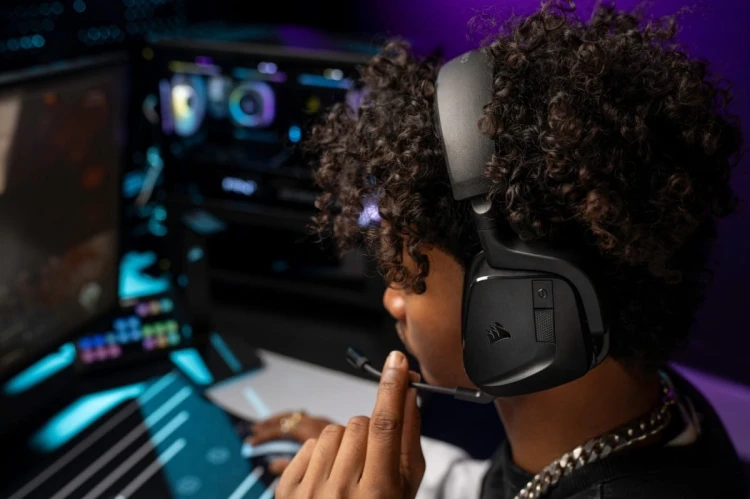 Corsair Słuchawki bezprzewodowe Void Wireless 2.0 Carbon