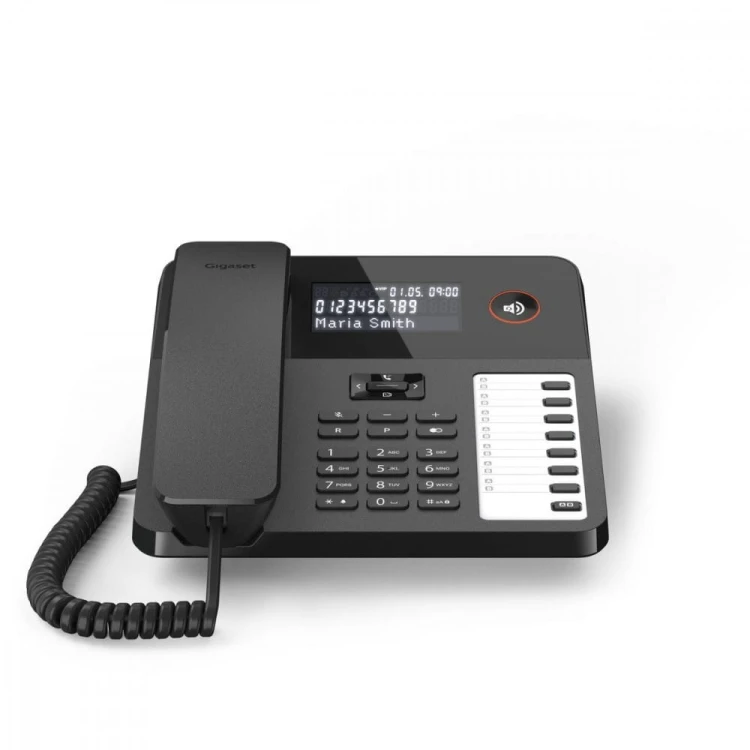 Gigaset Telefon przewodowy Desk600 Czarny