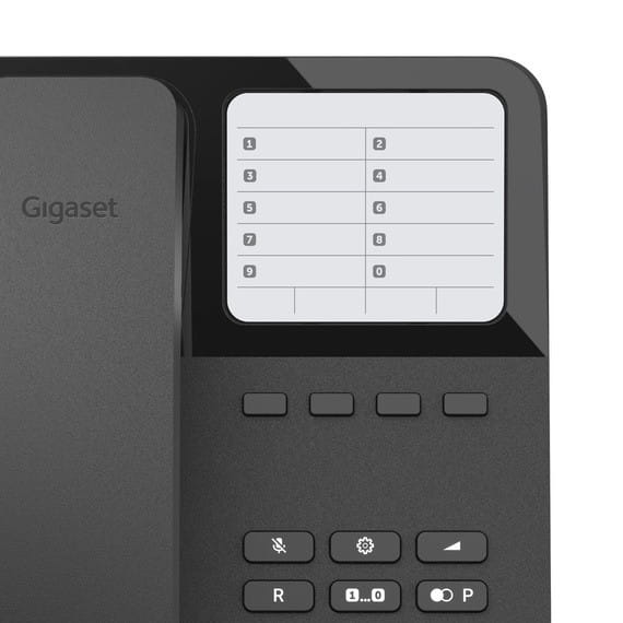 Gigaset Telefon przewodowy Desk400 Czarny