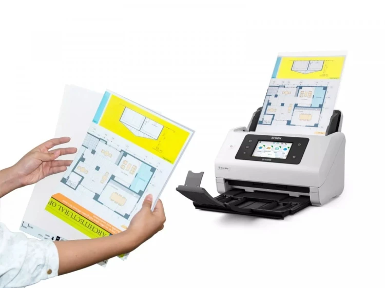 Epson Skaner WF DS-900WN A4/ADF100/140ipm/(W)GLAN/USB3.2