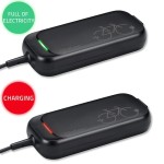 Qoltec Ładowarka do roweru skutera elektrycznego 36V | 42V | 2A | 5.5*2.5 + wodoodporna + kabel zasilający