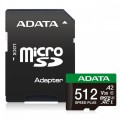 Adata Karta microSD Speed Plus 512GB UHS1 U3 V30 A2 180/160 MB/s