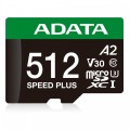 Adata Karta microSD Speed Plus 512GB UHS1 U3 V30 A2 180/160 MB/s