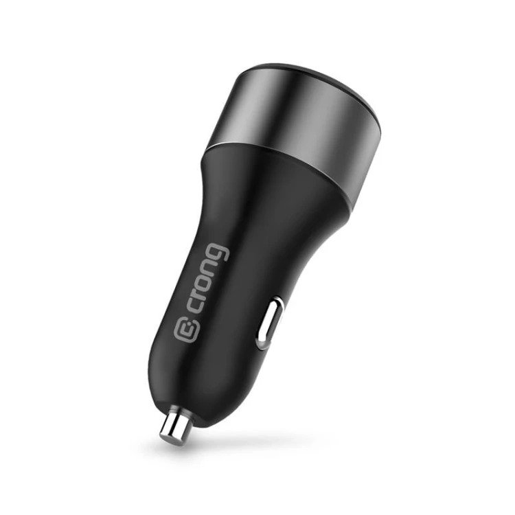 CRONG  Ładowarka samochodowa Power Car Charger 63W USB-C PD 45W + USB QC 3.0 18W