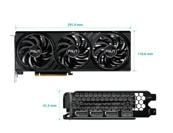 Palit Karta graficzna RTX 5060 TI INFINITY 3 OC 16GB GDDR7 128bit 3DP/HDMI