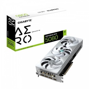 Gigabyte Karta graficzna GeForce RTX 5080 AERO OC SFF 16G 256BIT GDDR7 3DP/HDMI