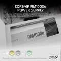 Corsair Zasilacz RM1000e WHITE 80+GOLD F.MODULAR ATX3.1
