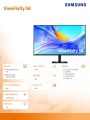 Samsung Monitor 37 cali ViewFinity S80UD VA 3840x2160 UHD 16:9 1xHDMI 1xDP 1xUSB-C 90W 3xUSB-A 5ms PinP/PbyP 60Hz HAS+PIV płaski 3YOn-Site (LS37D800UA