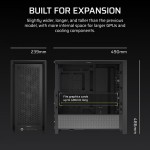Corsair Obudowa FRAME 4000D RS Black Mid Tower ATX