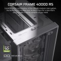 Corsair Obudowa FRAME 4000D RS White Mid Tower ATX