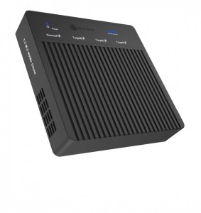 IcyBox Duplicator (klonowanie 1:3) dla NVMe M.2 SSD IB-4013MCL-C4 4-Bay USB4