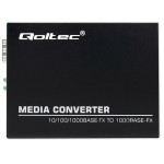 Qoltec Dwukierunkowy Media Konwerter SWITCH Ethernet 1x RJ45 1x SFP |   1000Mb/s | 5V