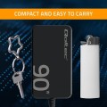 Qoltec Ładowarka sieciowa 90W GaN Fast SLIM | PD | 5-20V | 4.5A | USB-C 3.1 | Laptop | MacBook | Smartfon | +kabel