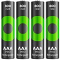 GP Battery Akumulatorki R03/AAA Ni-MH 800mAh blister 4szt. GP RECYKO PRO