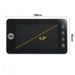 YALE HOME Elektroniczny wizjer drzwiowy DDV 5800